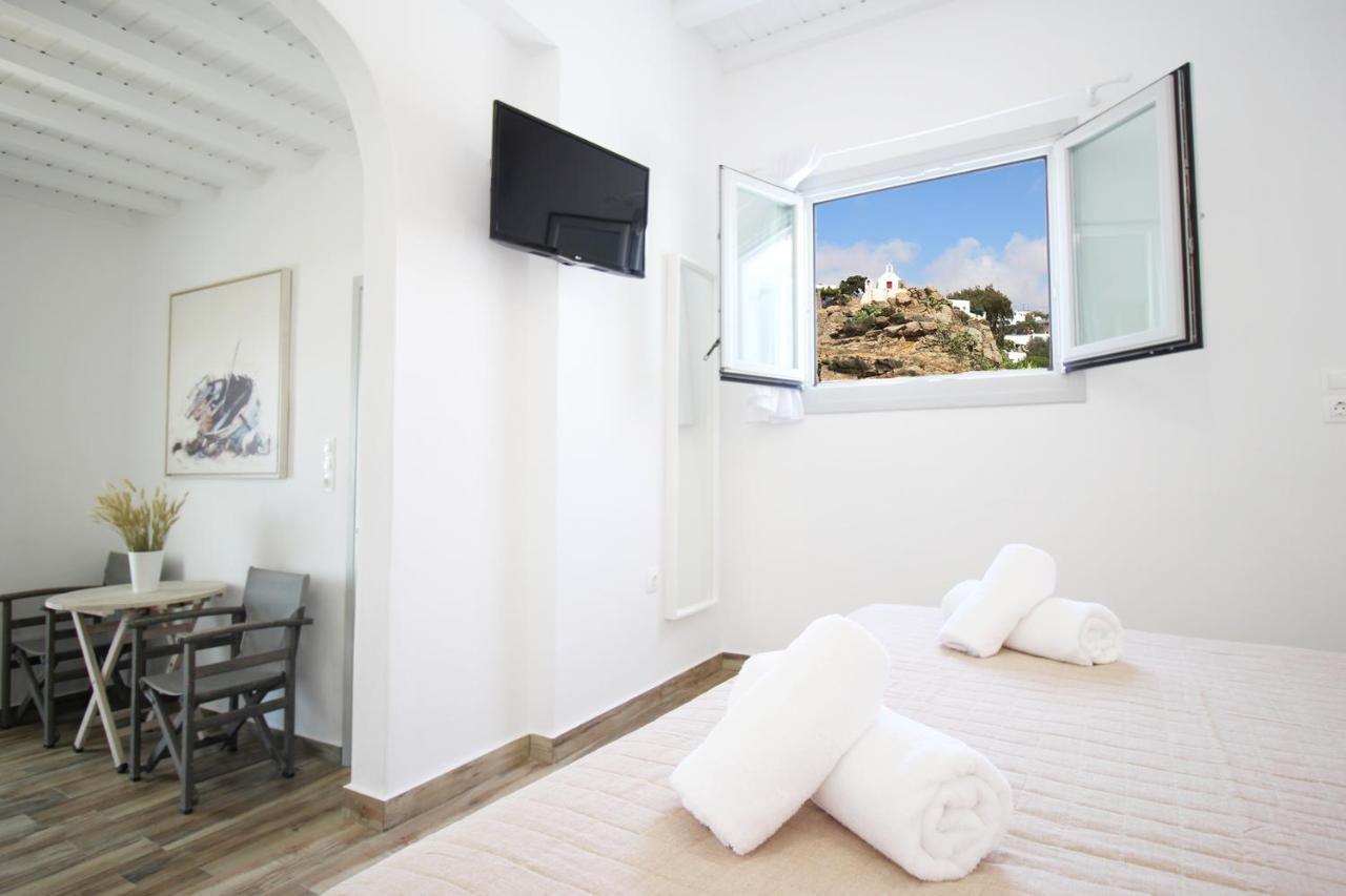 Crystal View Mykonos Aparthotel Mykonos Town Exteriör bild