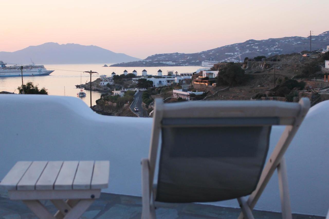 Crystal View Mykonos Aparthotel Mykonos Town Exteriör bild