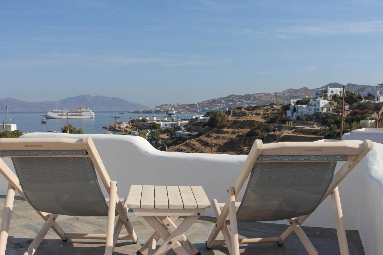 Crystal View Mykonos Aparthotel Mykonos Town Exteriör bild